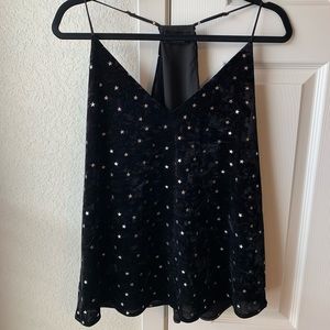 Velvet star tank top